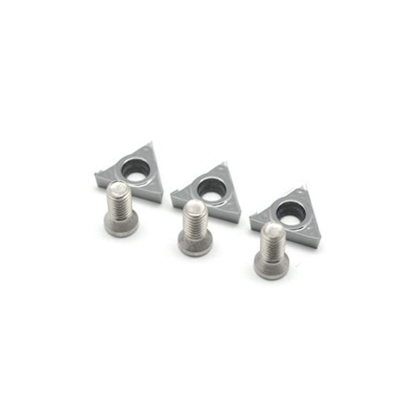 Manpa set 3 x 9 mm driehoekige carbide snijmessen + Torx schroeven