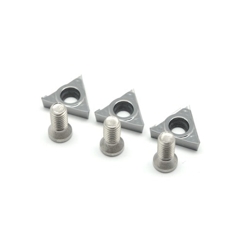 Manpa set 3 x 16 mm driehoekige carbide snijmessen + Torx schroeven