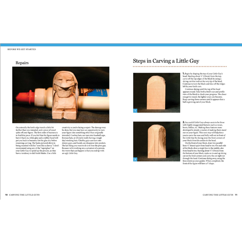 Carving the little guys - Keith Randich