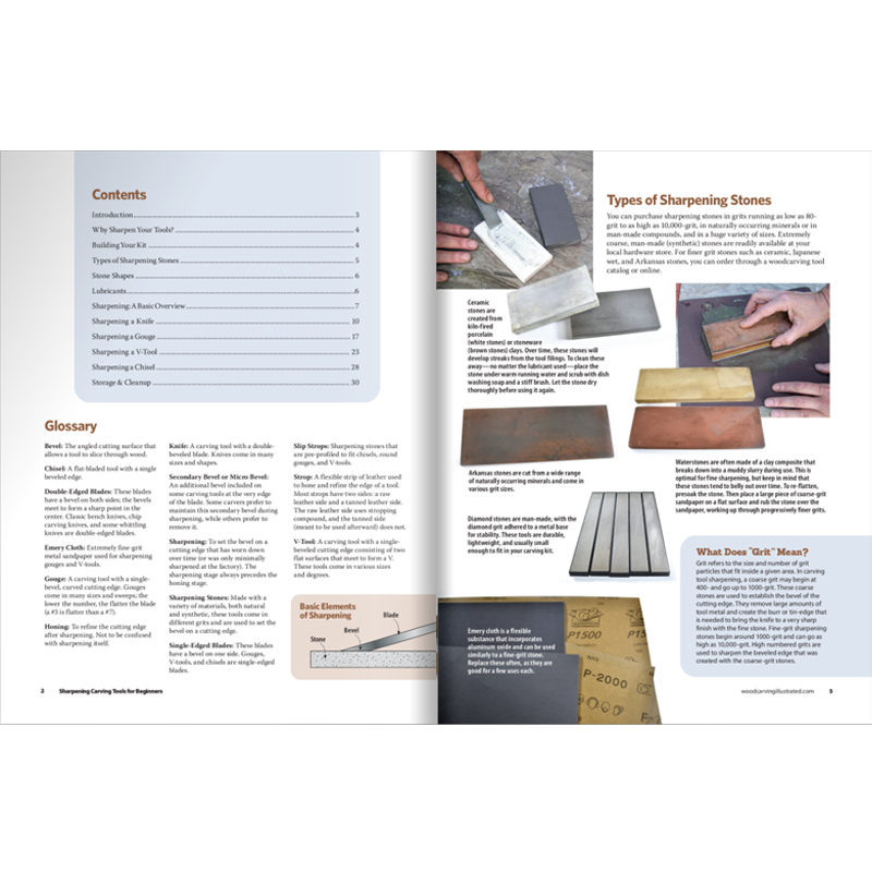Sharpening carving tools for beginners - Lora s. Irish