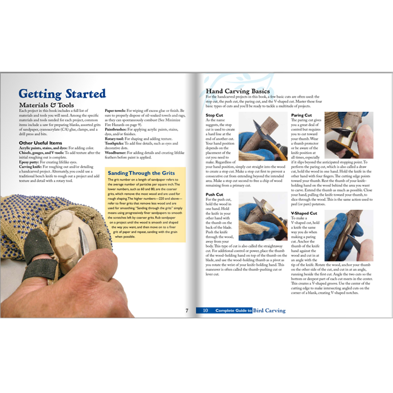 Complete guide to bird carving - Woodcarving Illustrated