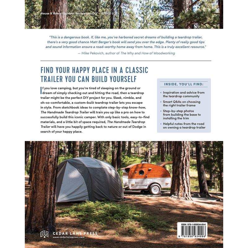 The Handmade Teardrop Trailer - Matt Berger