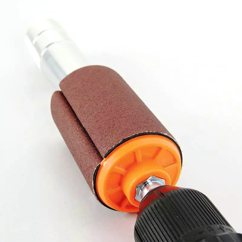 Schuurrol 50 mm diameter 75 mm hoog met handvat