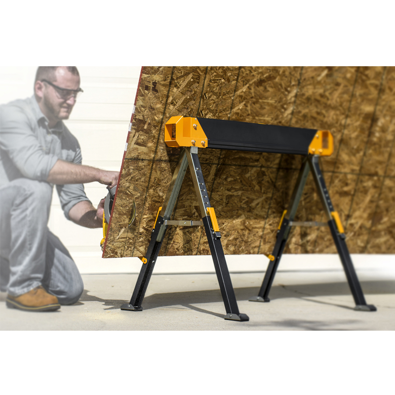 ToughBuilt C650 set van 2 stalen werkbokken 590 kg