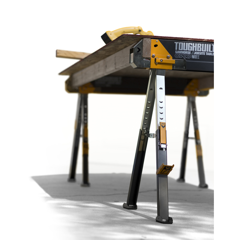 ToughBuilt C700 set van 2 stalen werkbokken 590 kg