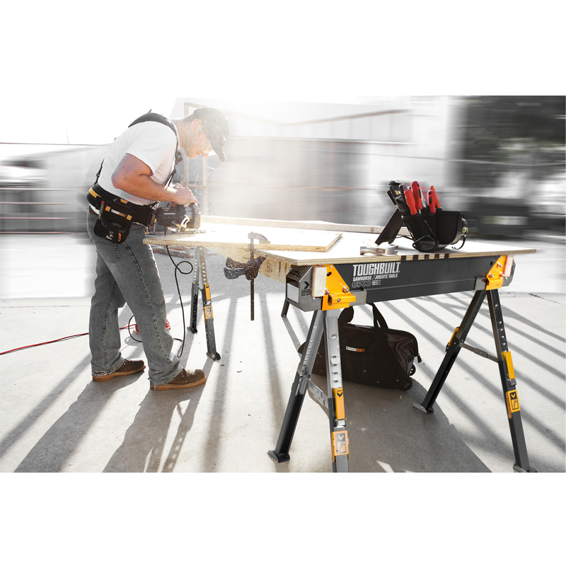 ToughBuilt C700 set van 2 stalen werkbokken 590 kg