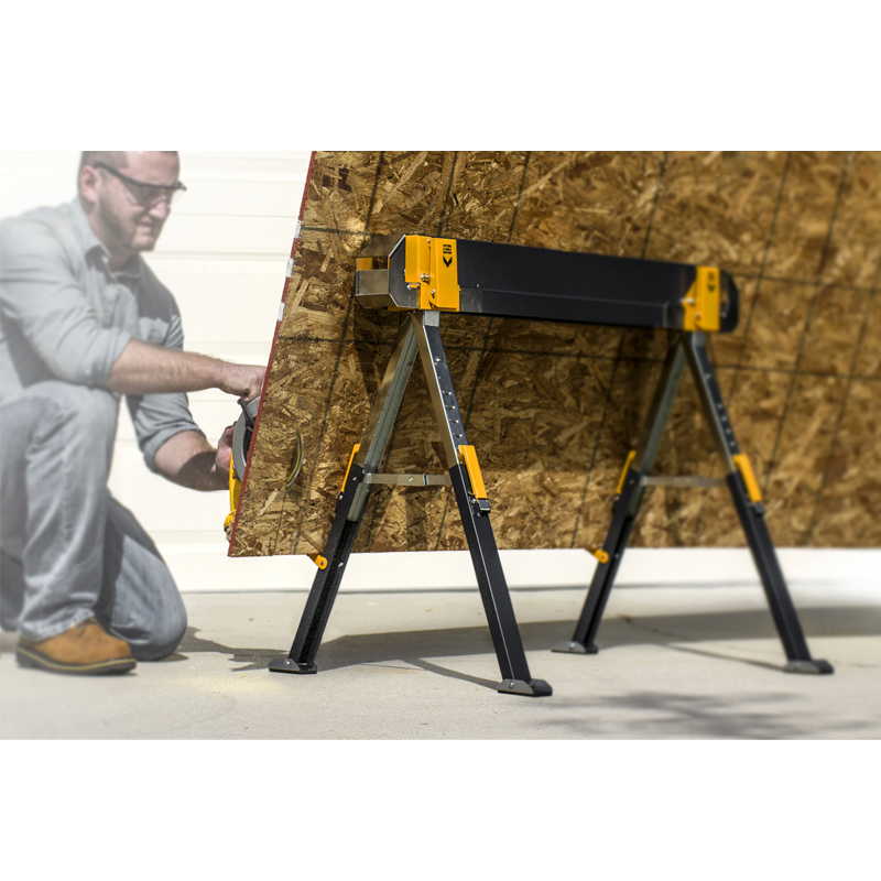 ToughBuilt C700 set van 2 stalen werkbokken 590 kg