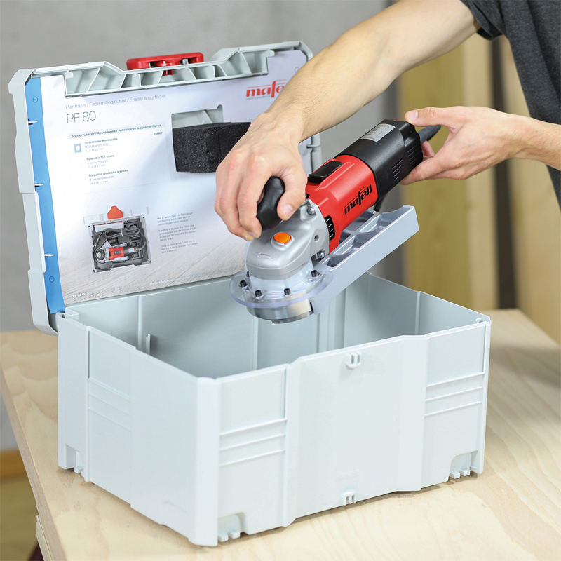 Mafell vlakfreesmachine PF 80 in T-Max