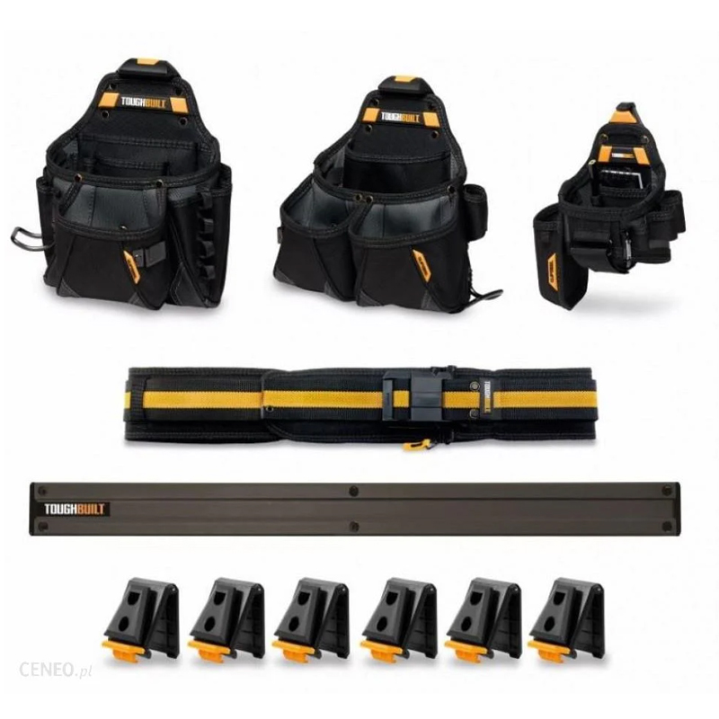 ToughBuilt complete ClipTech gereedschapsorganizer 11-delig