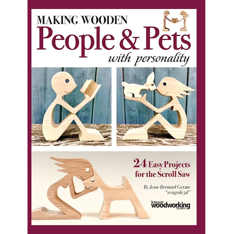 Making wooden people and pets with personality - Jean-Bernard Germe