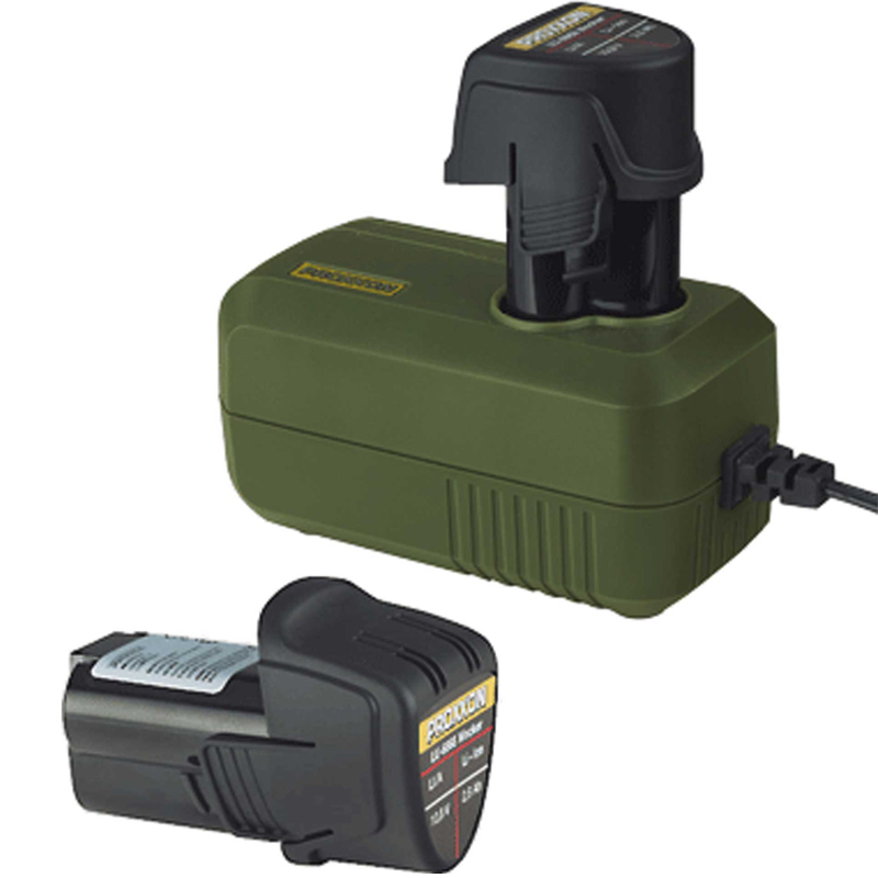 Proxxon accu basisset met LHW/A lange hals haakse slijper en BS/A bandschuurmachine