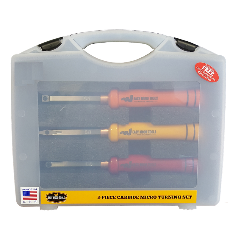 Easy Wood Tools Micro Easy set 3-delig