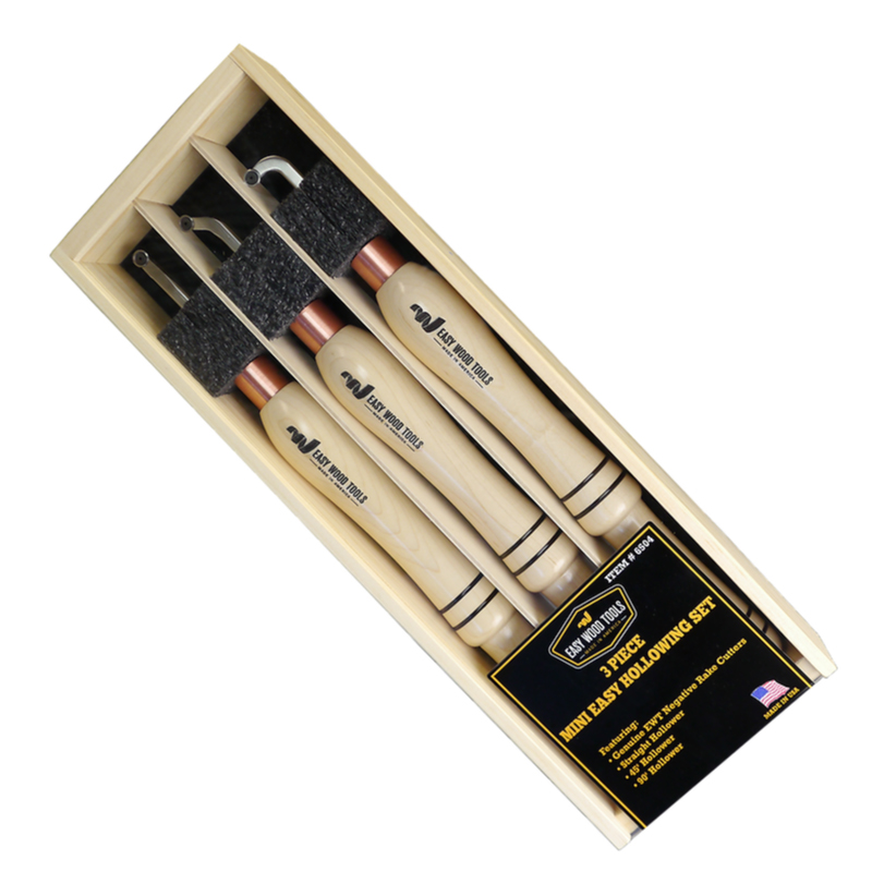 Easy Wood Tools Mini Easy Hollower set 3 delig