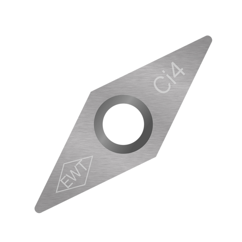 Easy Wood Tools Ci4 diamantvormig carbide snijmes 10 mm