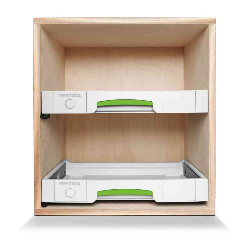 Festool SYS-AZ uittreklade 426 x 373 x 57 mm