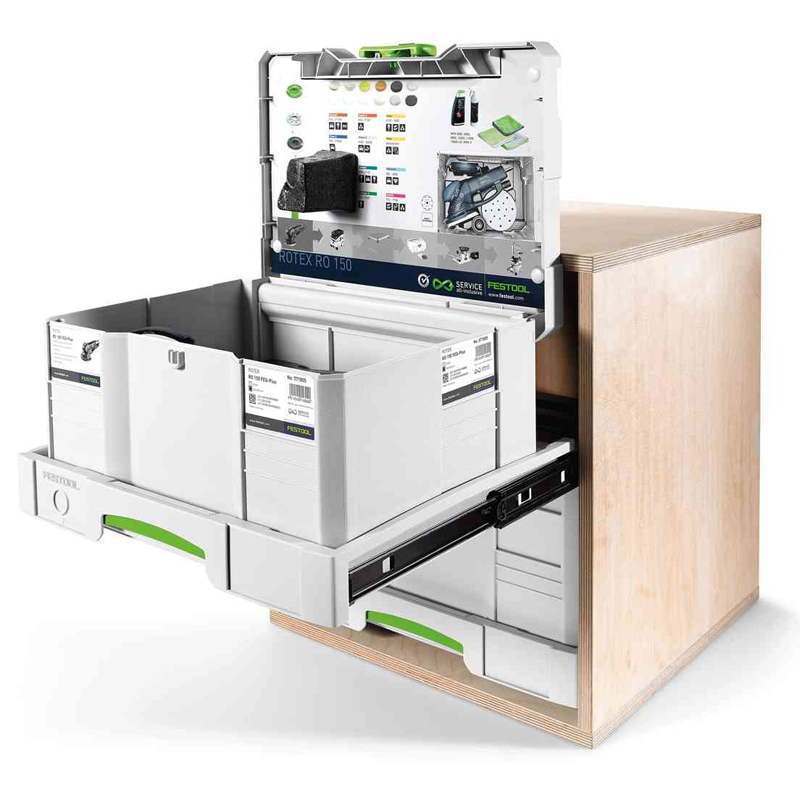 Festool SYS-AZ uittreklade 426 x 373 x 57 mm