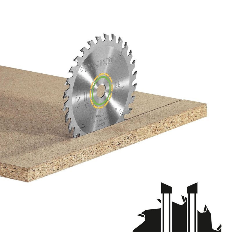 Festool cirkelzaagblad wood universal 225 x 2,6 x 30 mm W32