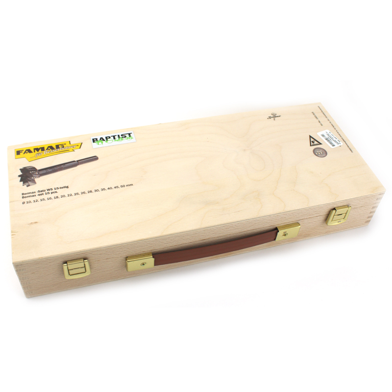 Famag cilinderkopboren Bormax Ø 10, 12, 15, 16,18, 20, 22, 25, 26, 28, 30, 35, 40, 45 en 50 mm