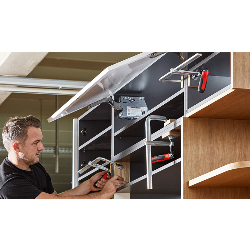 Bessey GZ5012KG stalen lijmtang 500 x 120 mm met opklapbare greep