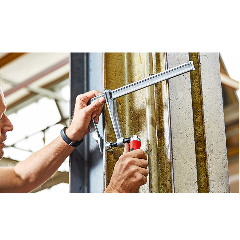 Bessey GZ5012KG stalen lijmtang 500 x 120 mm met opklapbare greep