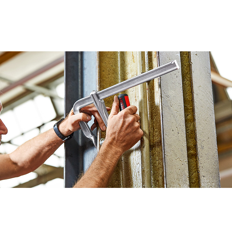 Bessey GZ5012KG stalen lijmtang 500 x 120 mm met opklapbare greep
