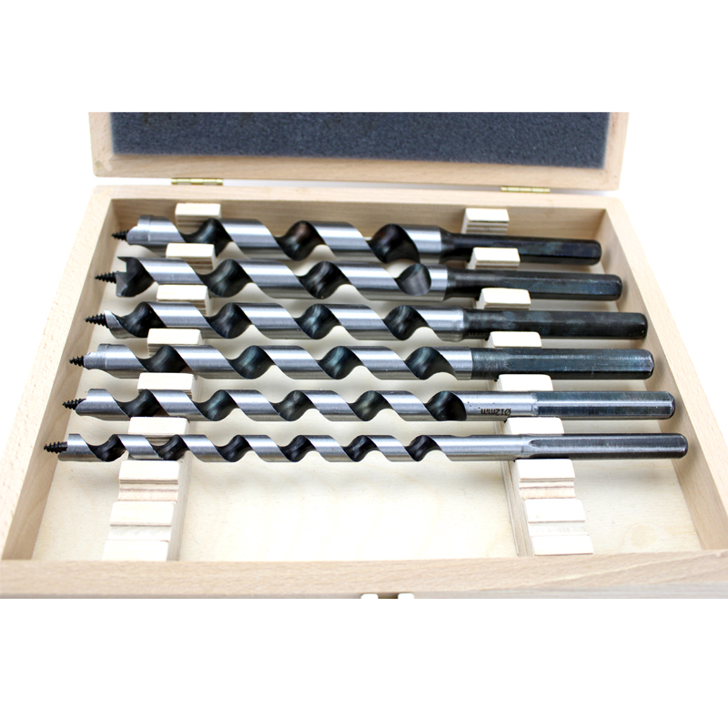 Famag slangenborenset Ø 10, 12, 14, 16, 18 en 20 x 235 mm in houten kist