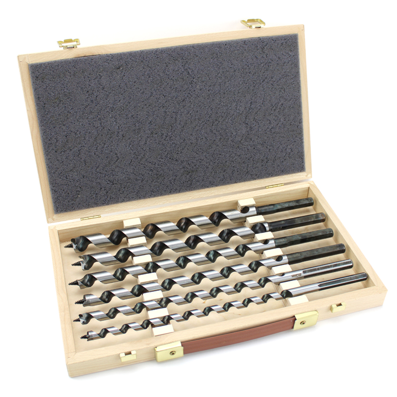 Famag slangenborenset Ø 10, 12, 14, 16, 18 en 20 x 320 mm in houten kist