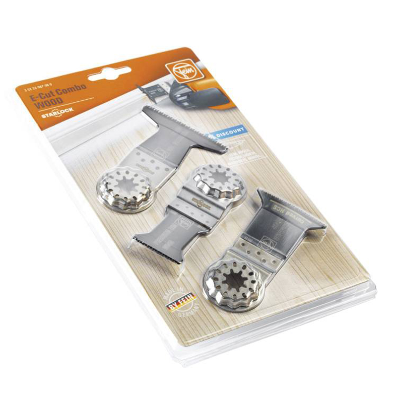 Fein Combo E-Cut hout 3-delig