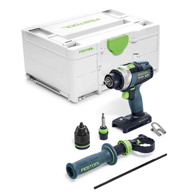 Festool TPC 18/4 I-Basic accu-klopboormachine (zonder accu)