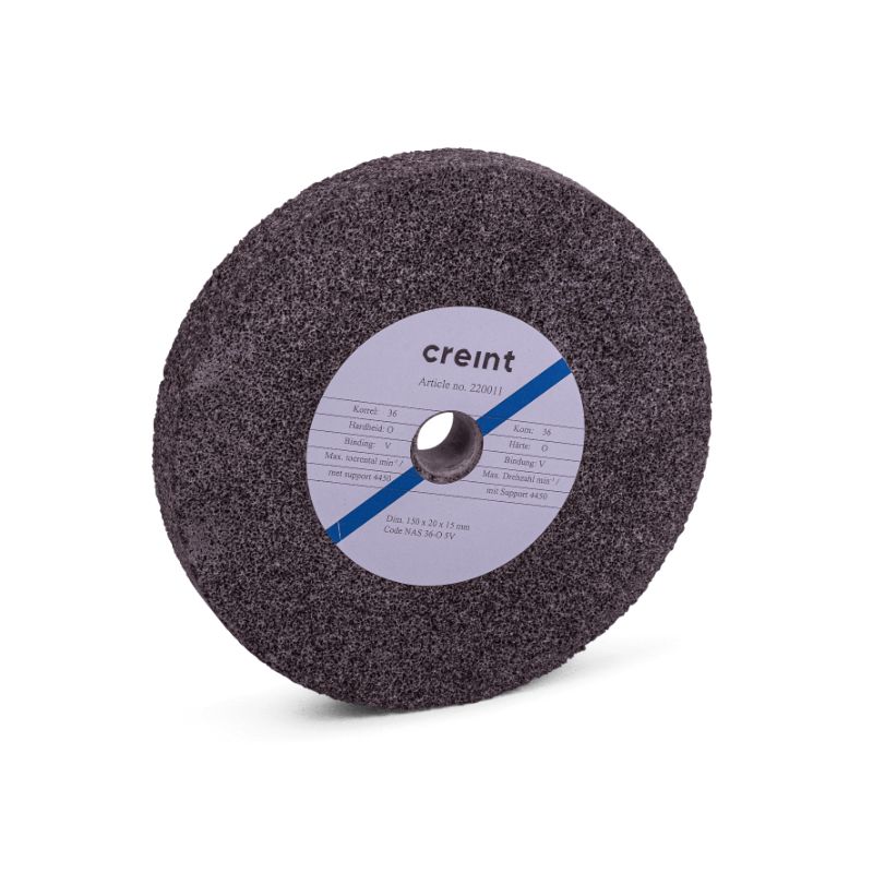 Creint slijpsteen Ø 150 x 20 x Ø 15 mm grijs korrel 36