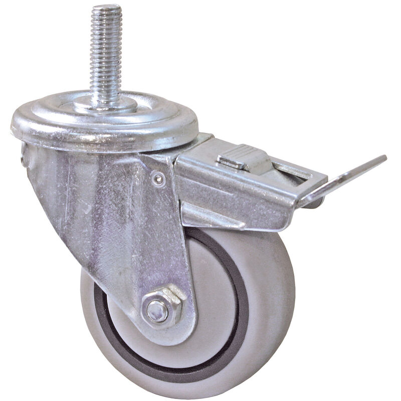 Kreg PRS3090 set 4 stuks bokwielen 75 mm met rem