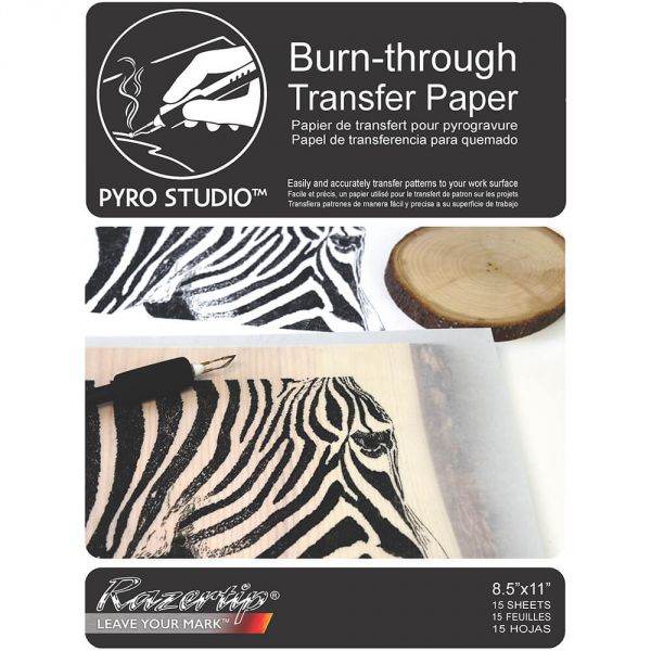 Razertip burn-through papier 15 stuks