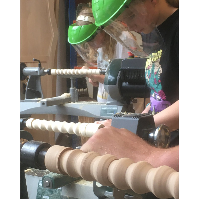 Workshop 1 houtdraaien met Hout onder Handen op vrijdag 10 oktober 2025 ochtend