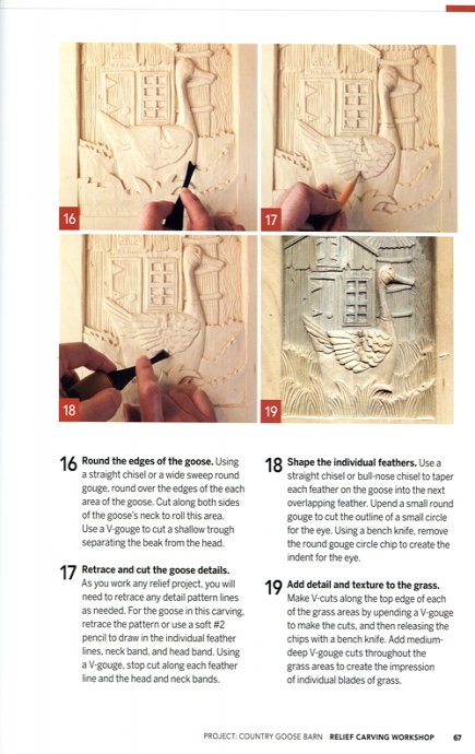 Relief Carving Workshop - Lora S. Irish