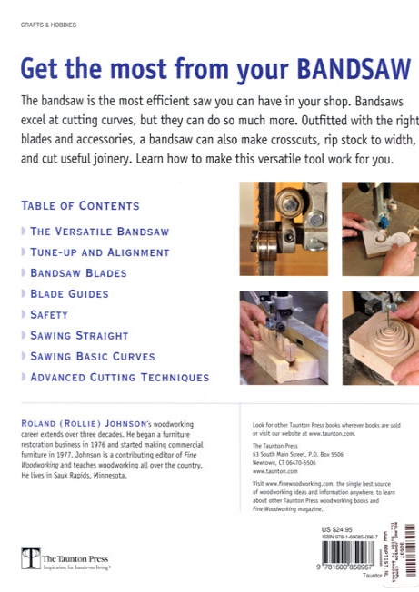 Complete Illustrated Guide to Bandsaws - Roland Johnson