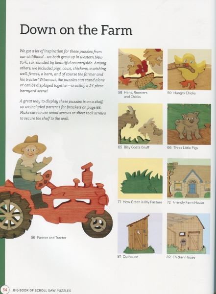 Big Book of Scroll Saw Puzzles - Best of Scrollsaw