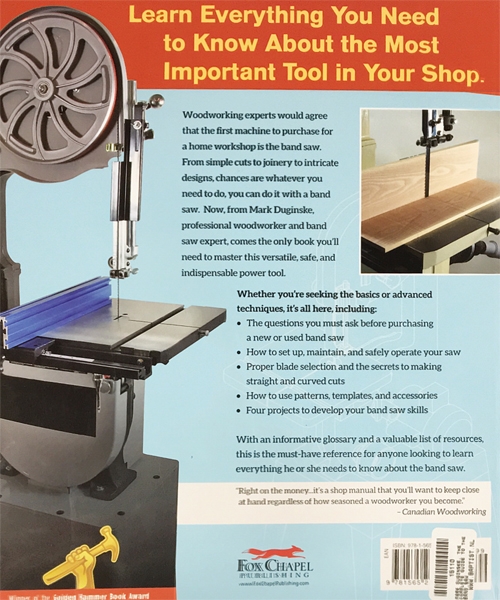 New Complete Guide to the Band Saw - Mark Duginske
