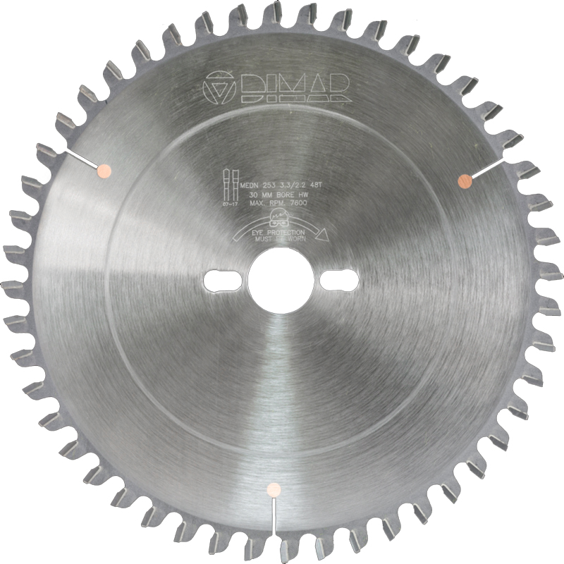 Dimar cirkelzaagblad MEDN 220 x 2,2 / 3,2 x 30 mm 42T