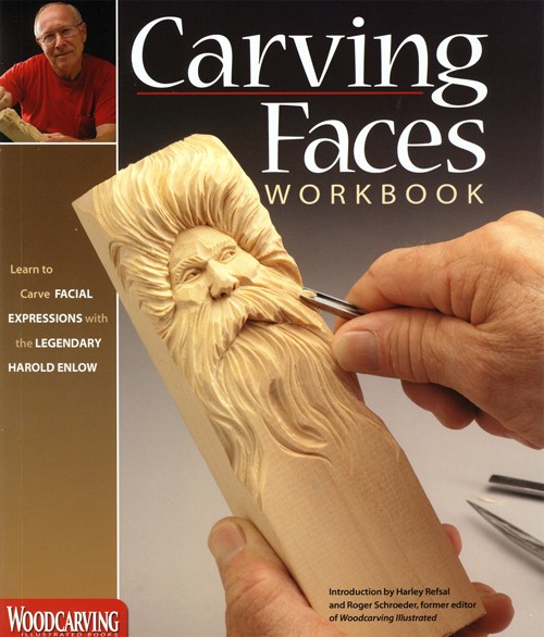 Carving Faces Workbook - Harold L. Enlow