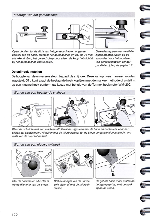 Tormek HB-10 handboek Nederlandstalig