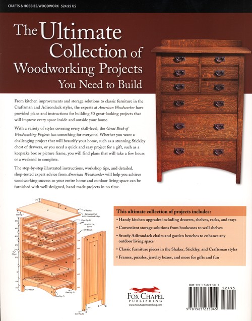 Great Book of Woodworking Projects - American Woodworker
