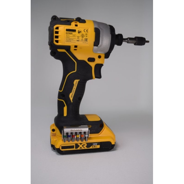 Stickbit magnetische bithouder voor DeWalt accu-schroefmachines - tijdelijk met gratis bitjes