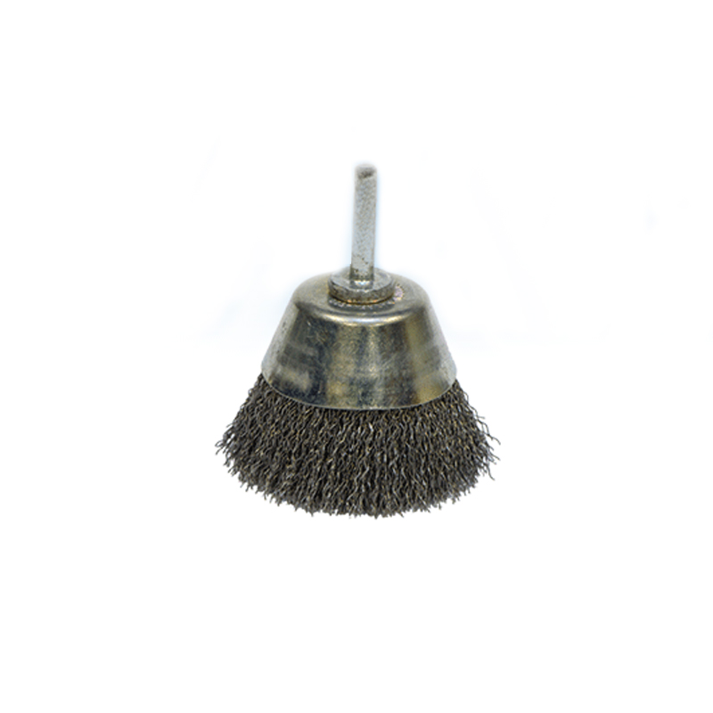 Komborstel staal Ø 60 mm met 6 mm schacht