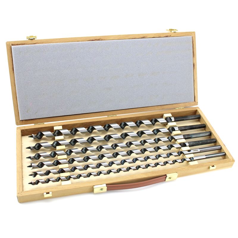 Famag slangenborenset Ø 10, 12, 14, 16, 18 en 20 x 460 mm in houten kist