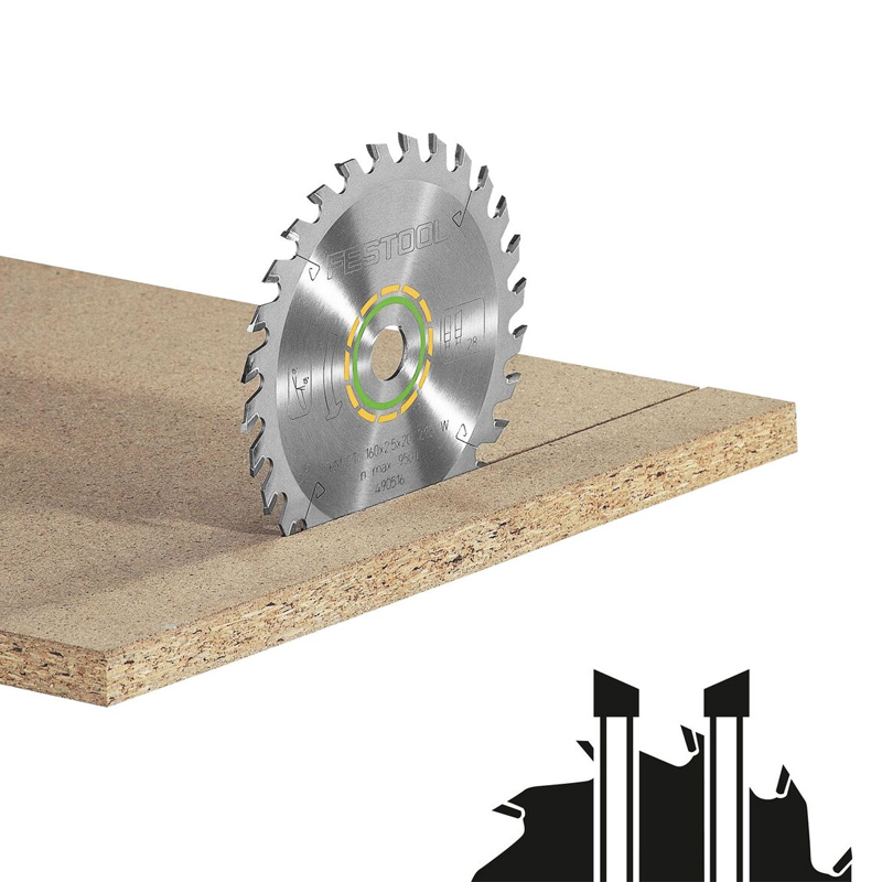 Festool cirkelzaagblad wood universal 190 x 2,6 mm FF W32
