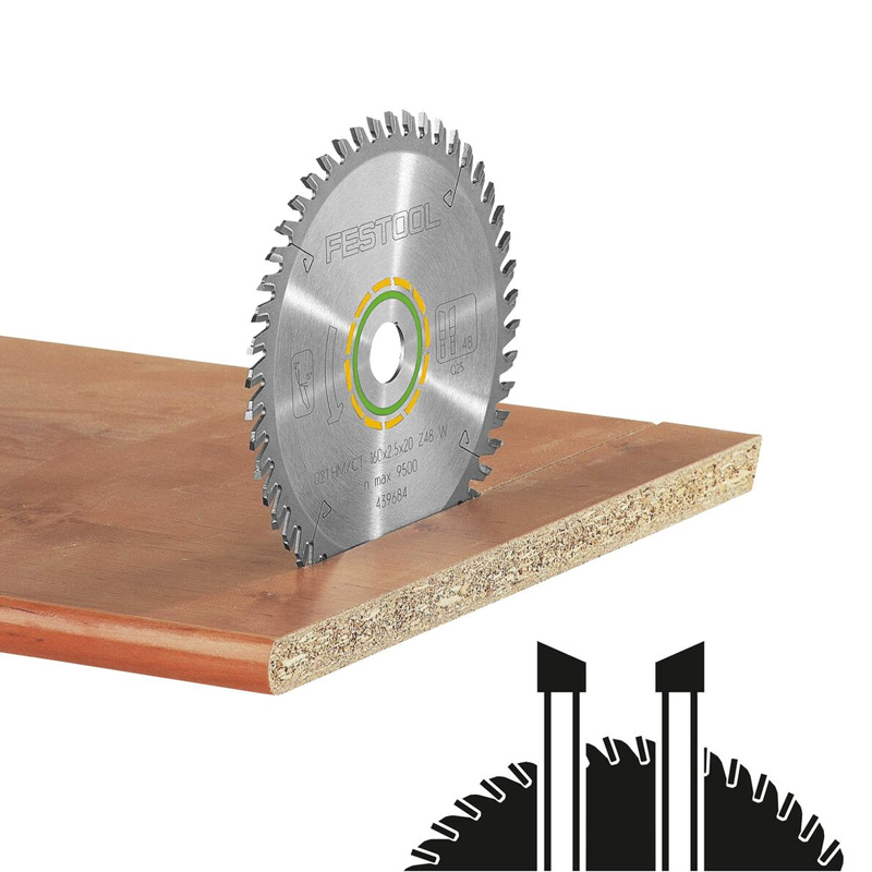 Festool cirkelzaagblad wood fine cut 190 x 2,4 mm FF W48