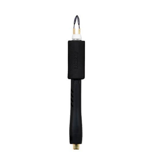 Razertip heavy duty pyrografie pen met een middel speervormige punt