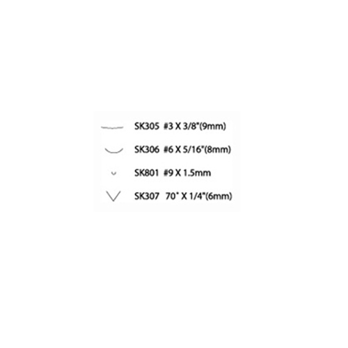 Flexcut SK106 losse lemmets set 5 delig 