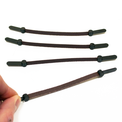 Schuurstroken 6 mm korrel 180 voor figuurzaagmachine, 4 stuks