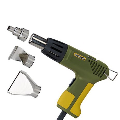 Proxxon MH-550 heteluchtpistool incl. 3 voorzetknoppen